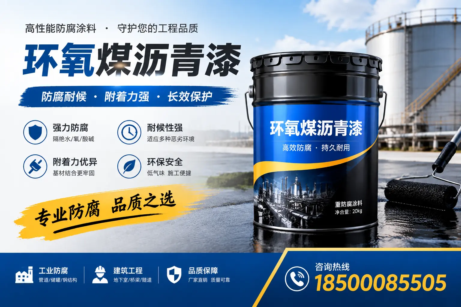 如何选择适合的环氧煤沥青漆？梅州市场选型指南